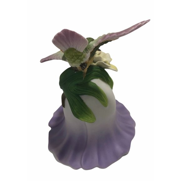 Avon 2000 Hummingbird Collectible Flower Bell - Picture 2 of 4